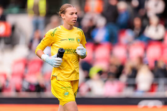 Hammarbys målvakt Melina Loeck