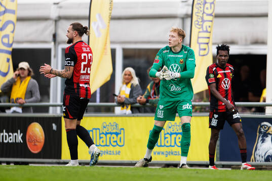 Östersunds målvakt Rasmus Forsell