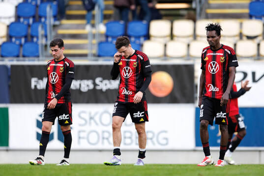 Östersunds spelare deppar