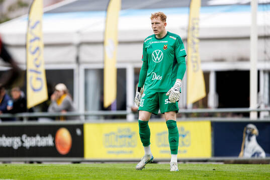 Östersunds målvakt Rasmus Forsell