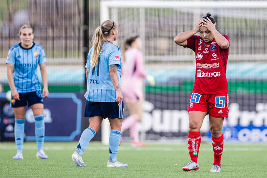 Linköpings Michelle de Jongh deppar