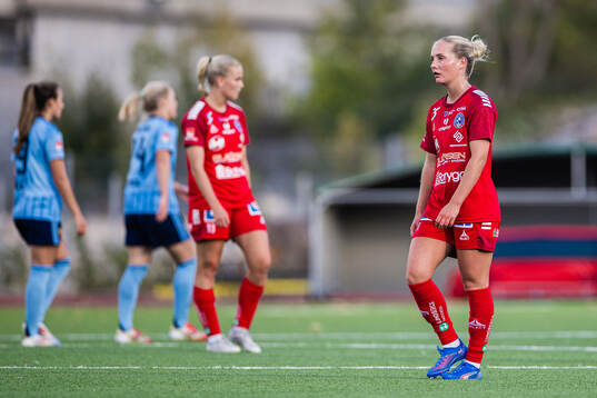 Linköpings Maria Olafsdottir Gros deppar med lagkamrater