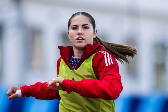 Djurgårdens målvakt Emilia Redtzer