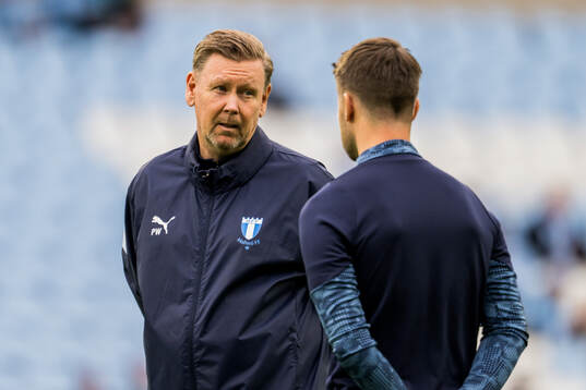 Malmö FFs assisterande tränare Peter Wettergren