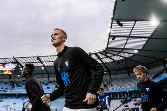Malmö FFs Daniel Gudjohnsen