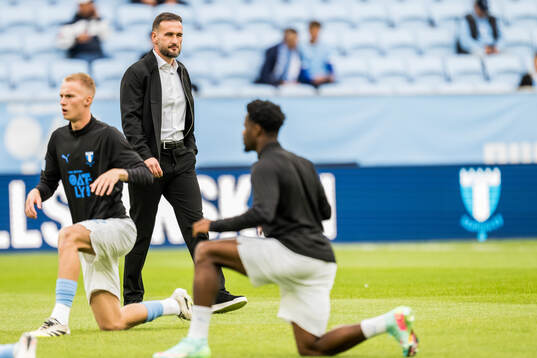 Malmö FFs huvudtränare Anes Mravac