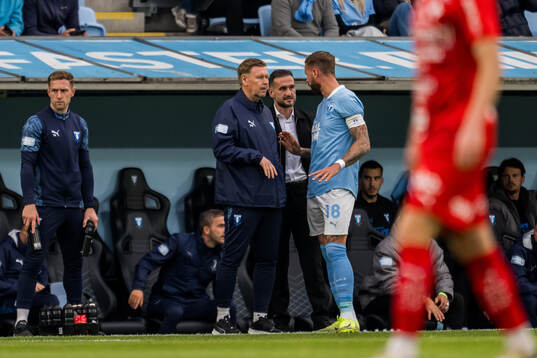 Malmö FFs assisterande tränare Peter Wettergren,
