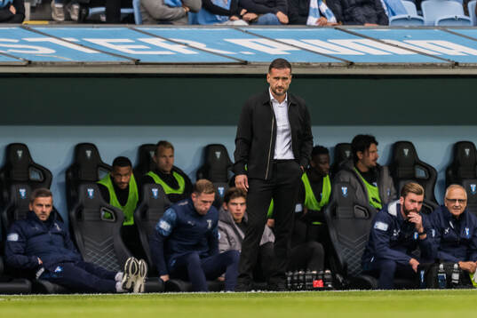 Malmö FFs huvudtränare Anes Mravac