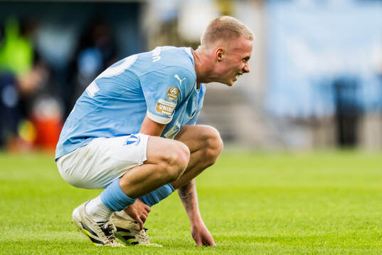 Malmö FFs Daniel Gudjohnsen