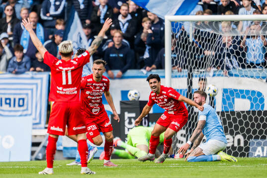 Värnamos Ajdin Zeljkovic jublar
