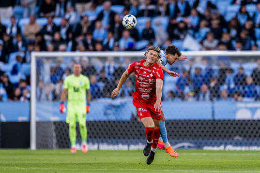 Malmö FFs Colin Rösler och Värnamos Hugo Andersson