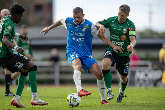 Oddevolds Albert Ejupi och Varbergs Gustav Broman