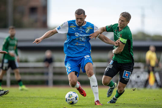 Oddevolds Albert Ejupi och Varbergs Gustav Broman