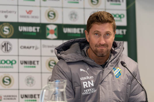 Oddevolds tränare Rikard Nilsson