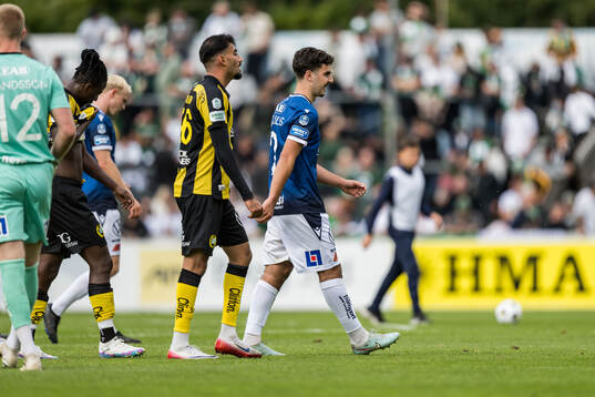 Hammarbys Montader Madjed och Halmstads Bleon Kurtulus