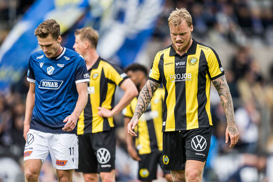 Hammarbys Victor Eriksson deppar