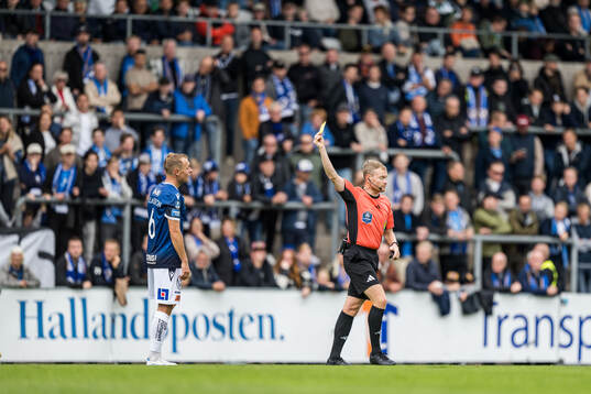 Halmstads Joel Allansson deppar