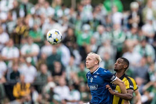 Halmstads André Boman och Hammarbys Paulos Abraham