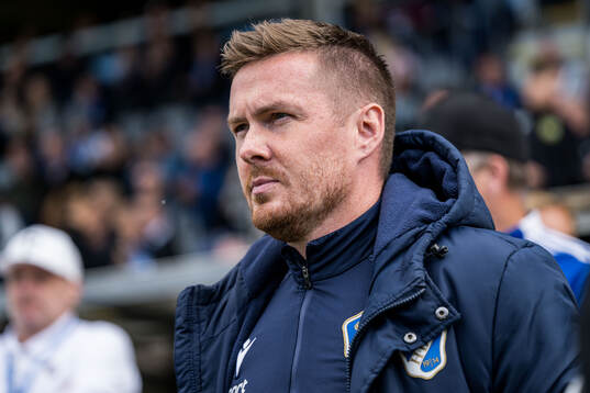 Halmstads tränare Johan Lindholm