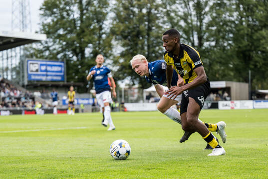 Halmstads André Boman och Hammarbys Paulos Abraham