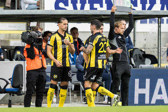 Hammarbys Nikola Vasic och Nahir Besara