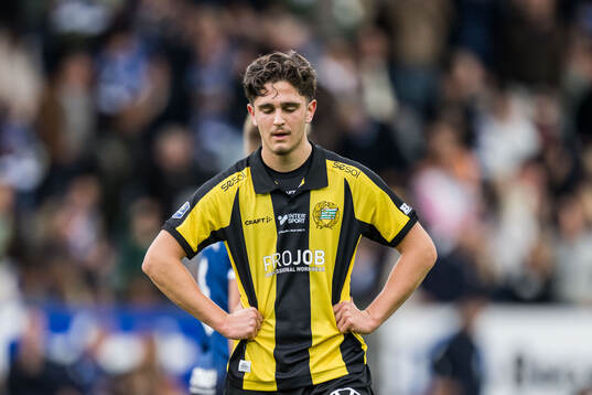 Hammarbys Adrian Lahdo deppar