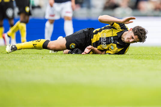 Hammarbys Adrian Lahdo deppar