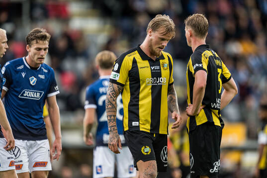 Hammarbys Victor Eriksson deppar