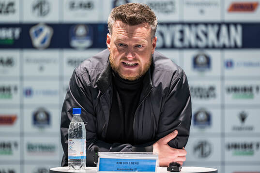Hammarbys tränare Johan Lindholm