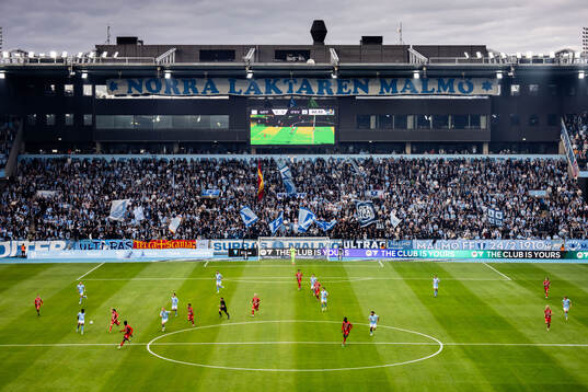 Generell vy över Eleda Stadion