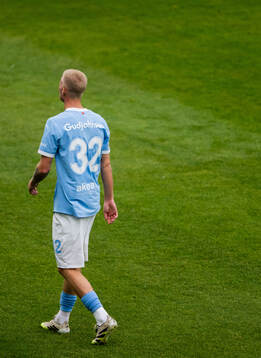 Malmö FFs Daniel Gudjohnsen