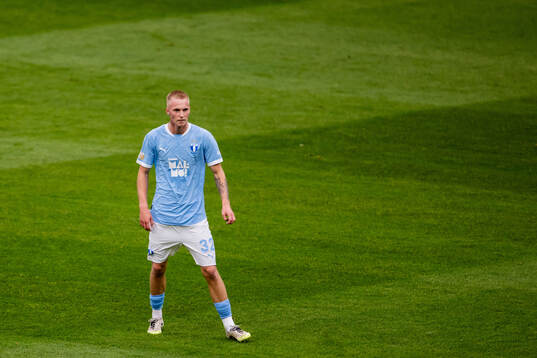 Malmö FFs Daniel Gudjohnsen