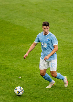 Malmö FFs Lasse Berg Johnsen