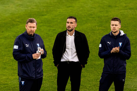 Malmö FFs assisterande tränare Peter Wettergren,