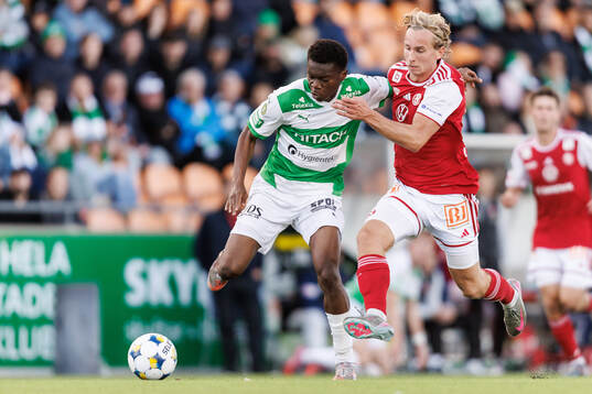 Västerås Mamadou Ousmane Diagne och Sandvikens IFs Oskar