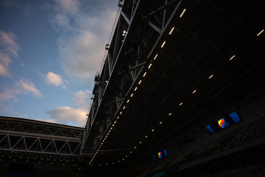 Interiör vy över 3Arena
