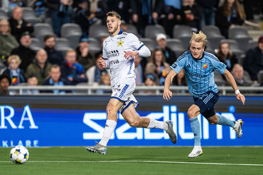 Sirius Tobias Anker och Djurgårdens Oskar Fallenius