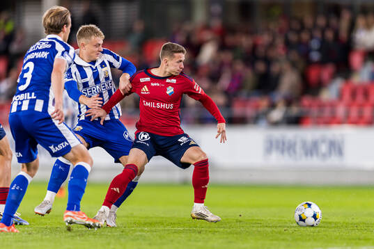 IFK Göteborgs David Kruse och Östers Anssi Suhonen