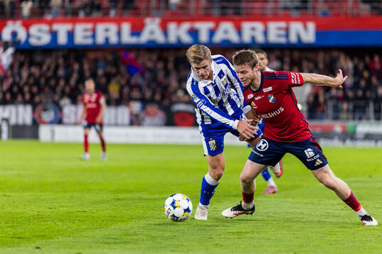 IFK Göteborgs Felix Eriksson och Östers Daniel Ljung