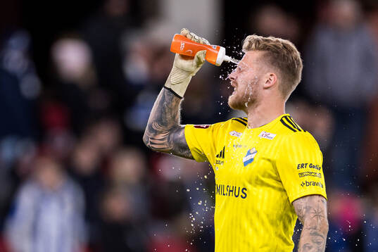 Östers målvakt Robin Wallinder