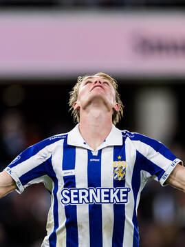 IFK Göteborgs Max Fenger jublar