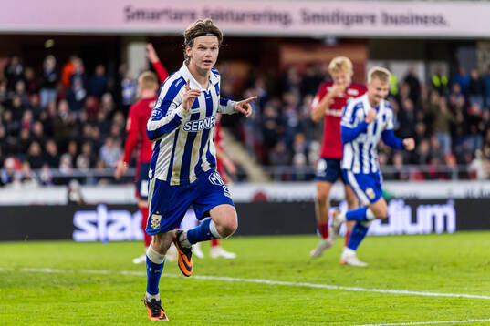 IFK Göteborgs Kolbeinn Thordarson jublar