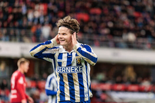 IFK Göteborgs Kolbeinn Thordarson jublar