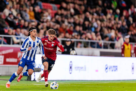 IFK Göteborgs Sebastian Clemmensen och Östers Tatu