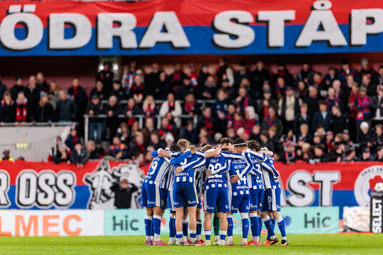 IFK Göteborgs spelare samlas