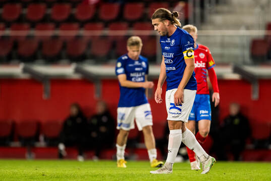 Trelleborgs Charlie Weberg deppar