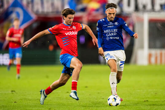 Helsingborgs Wilhelm Loeper och Trelleborgs Felix Hörberg