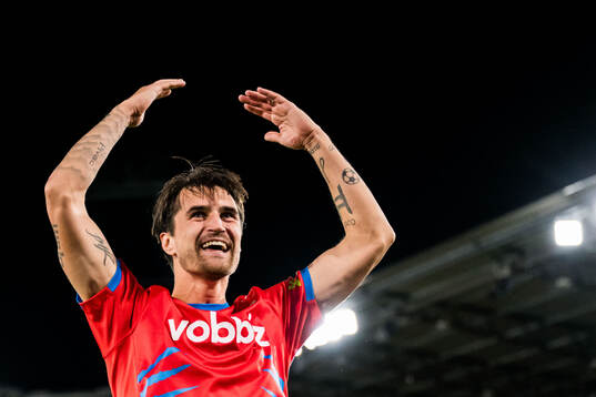 Helsingborgs Jon Birkfeldt jublar