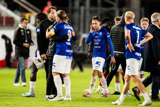 Trelleborgs Felix Hörberg deppar