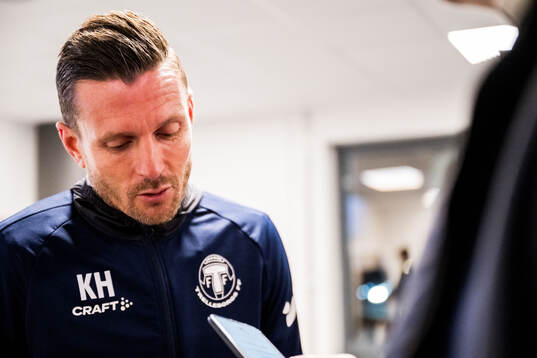Trelleborgs tränare Kristian Haynes